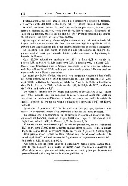 Rivista d'igiene e sanità pubblica con bollettino sanitario-amministrativo compilato sugli atti del Ministero dell'interno