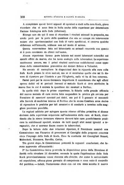 Rivista d'igiene e sanità pubblica con bollettino sanitario-amministrativo compilato sugli atti del Ministero dell'interno