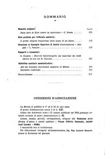 Rivista d'igiene e sanità pubblica con bollettino sanitario-amministrativo compilato sugli atti del Ministero dell'interno