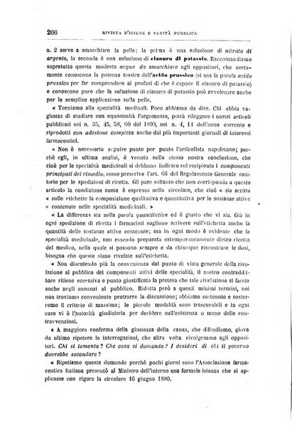 Rivista d'igiene e sanità pubblica con bollettino sanitario-amministrativo compilato sugli atti del Ministero dell'interno