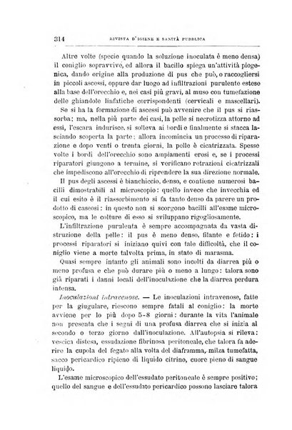 Rivista d'igiene e sanità pubblica con bollettino sanitario-amministrativo compilato sugli atti del Ministero dell'interno