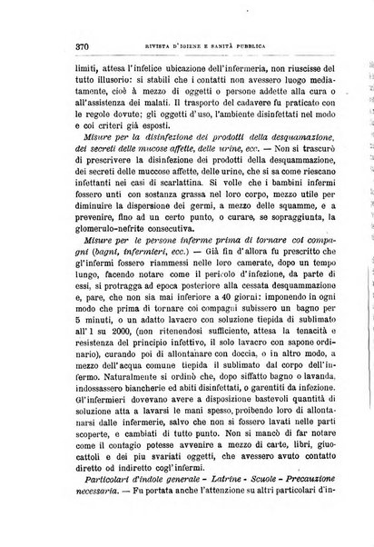 Rivista d'igiene e sanità pubblica con bollettino sanitario-amministrativo compilato sugli atti del Ministero dell'interno