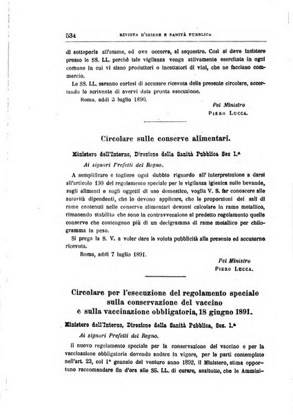 Rivista d'igiene e sanità pubblica con bollettino sanitario-amministrativo compilato sugli atti del Ministero dell'interno