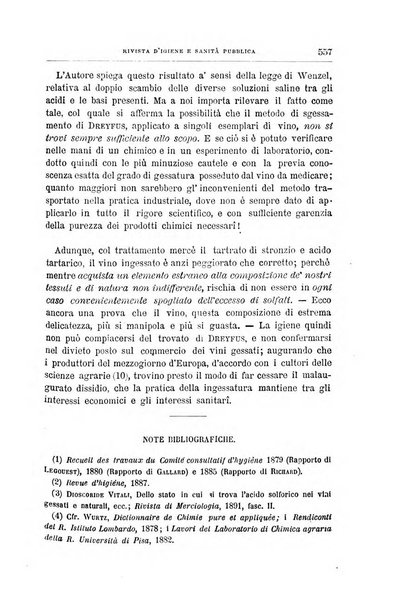 Rivista d'igiene e sanità pubblica con bollettino sanitario-amministrativo compilato sugli atti del Ministero dell'interno