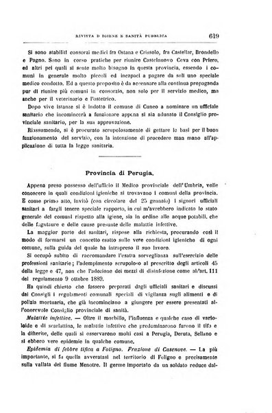 Rivista d'igiene e sanità pubblica con bollettino sanitario-amministrativo compilato sugli atti del Ministero dell'interno