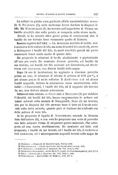 Rivista d'igiene e sanità pubblica con bollettino sanitario-amministrativo compilato sugli atti del Ministero dell'interno