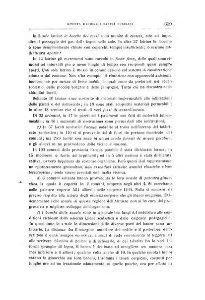 Rivista d'igiene e sanità pubblica con bollettino sanitario-amministrativo compilato sugli atti del Ministero dell'interno