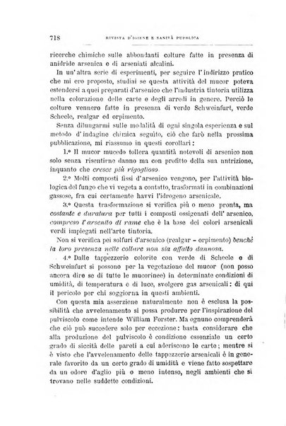 Rivista d'igiene e sanità pubblica con bollettino sanitario-amministrativo compilato sugli atti del Ministero dell'interno