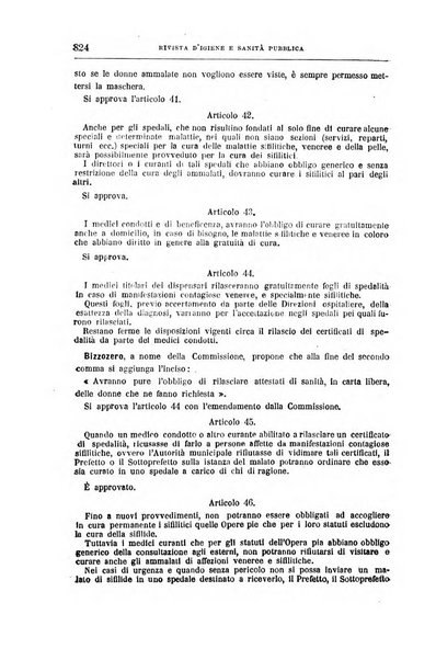 Rivista d'igiene e sanità pubblica con bollettino sanitario-amministrativo compilato sugli atti del Ministero dell'interno