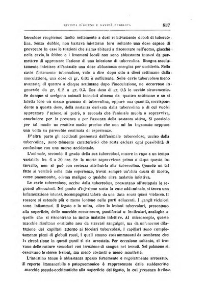 Rivista d'igiene e sanità pubblica con bollettino sanitario-amministrativo compilato sugli atti del Ministero dell'interno