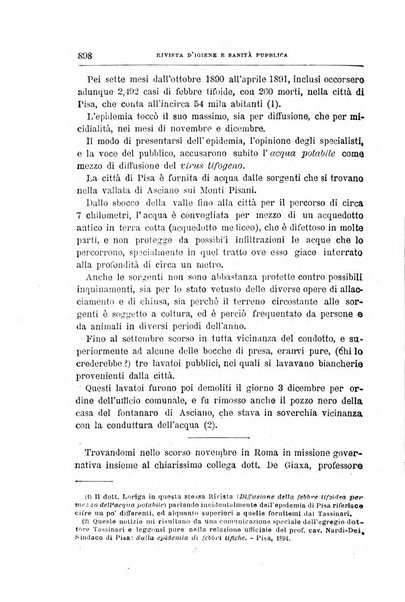 Rivista d'igiene e sanità pubblica con bollettino sanitario-amministrativo compilato sugli atti del Ministero dell'interno