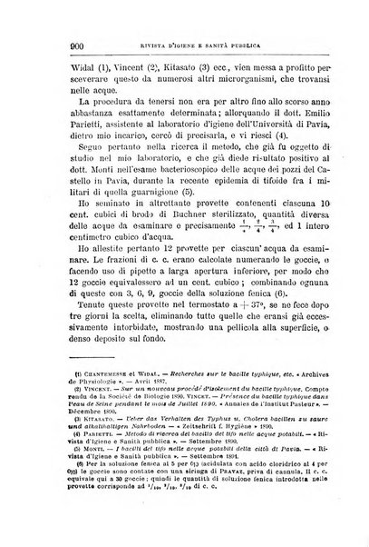 Rivista d'igiene e sanità pubblica con bollettino sanitario-amministrativo compilato sugli atti del Ministero dell'interno