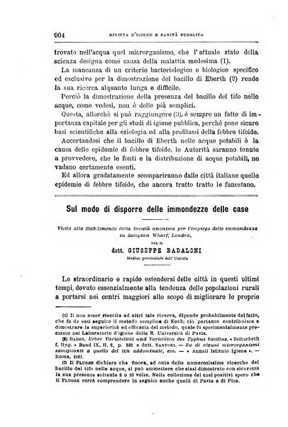 Rivista d'igiene e sanità pubblica con bollettino sanitario-amministrativo compilato sugli atti del Ministero dell'interno