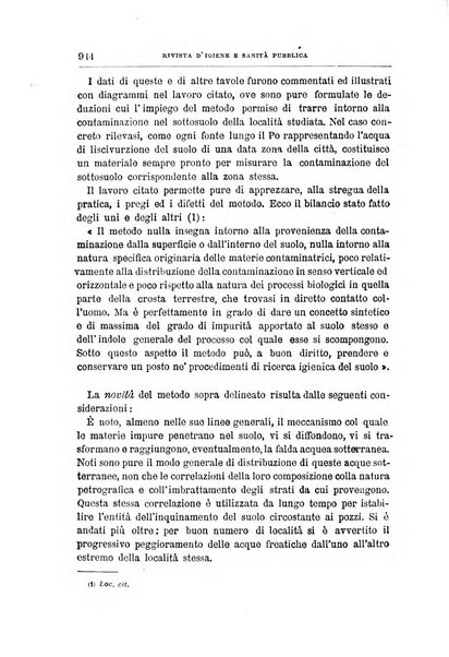 Rivista d'igiene e sanità pubblica con bollettino sanitario-amministrativo compilato sugli atti del Ministero dell'interno