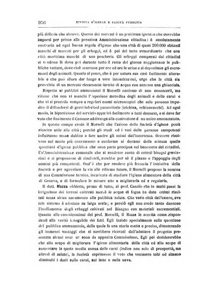 Rivista d'igiene e sanità pubblica con bollettino sanitario-amministrativo compilato sugli atti del Ministero dell'interno