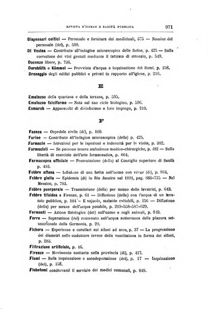 Rivista d'igiene e sanità pubblica con bollettino sanitario-amministrativo compilato sugli atti del Ministero dell'interno