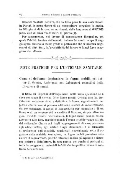 Rivista d'igiene e sanità pubblica con bollettino sanitario-amministrativo compilato sugli atti del Ministero dell'interno