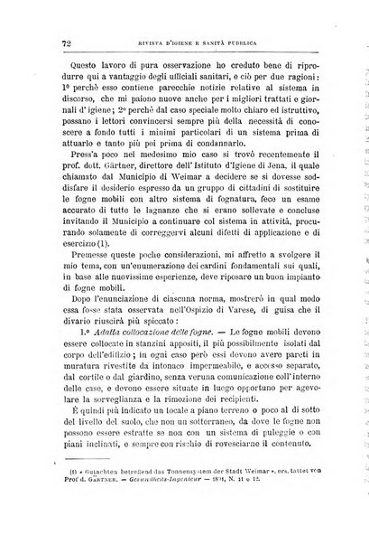 Rivista d'igiene e sanità pubblica con bollettino sanitario-amministrativo compilato sugli atti del Ministero dell'interno