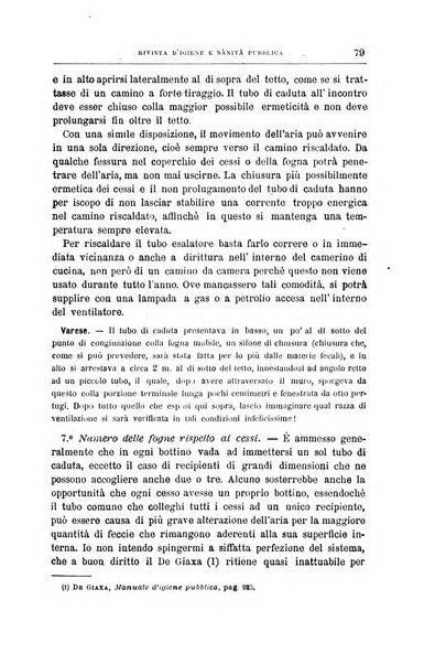 Rivista d'igiene e sanità pubblica con bollettino sanitario-amministrativo compilato sugli atti del Ministero dell'interno