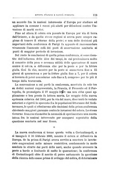 Rivista d'igiene e sanità pubblica con bollettino sanitario-amministrativo compilato sugli atti del Ministero dell'interno