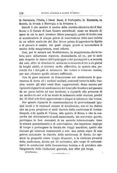 Rivista d'igiene e sanità pubblica con bollettino sanitario-amministrativo compilato sugli atti del Ministero dell'interno