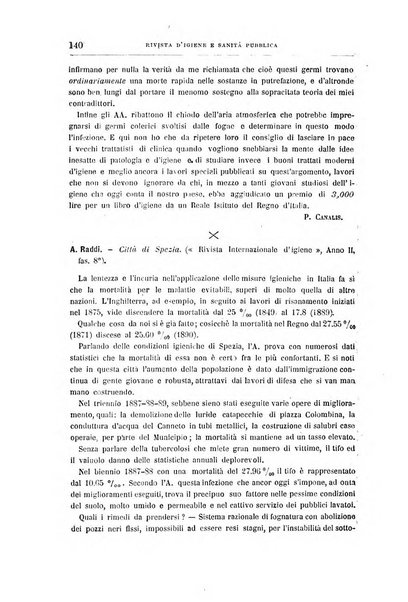 Rivista d'igiene e sanità pubblica con bollettino sanitario-amministrativo compilato sugli atti del Ministero dell'interno