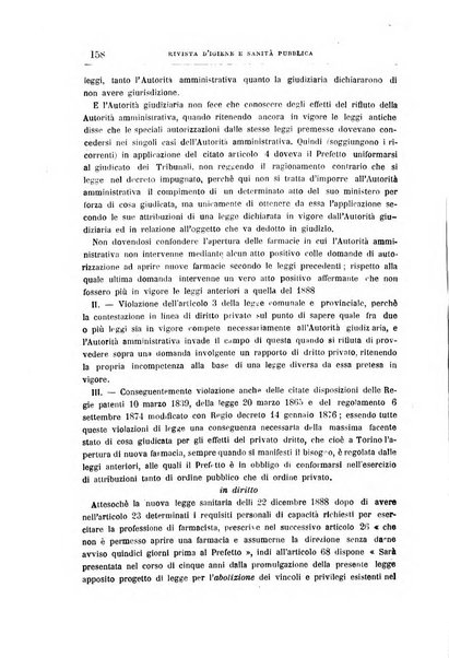 Rivista d'igiene e sanità pubblica con bollettino sanitario-amministrativo compilato sugli atti del Ministero dell'interno