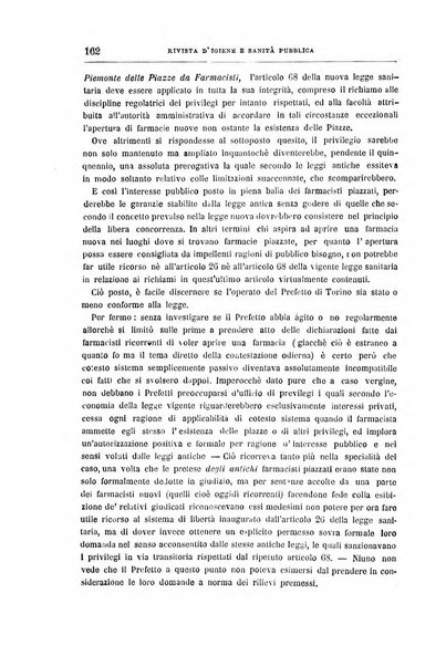 Rivista d'igiene e sanità pubblica con bollettino sanitario-amministrativo compilato sugli atti del Ministero dell'interno