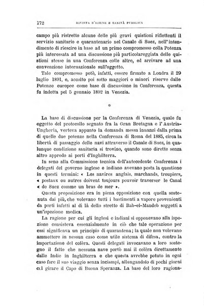 Rivista d'igiene e sanità pubblica con bollettino sanitario-amministrativo compilato sugli atti del Ministero dell'interno