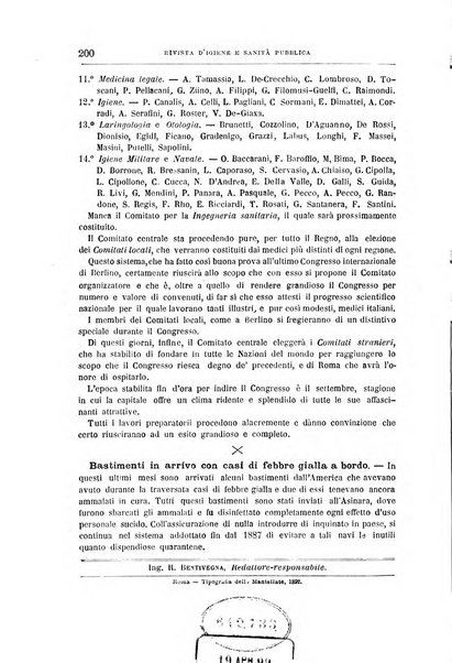 Rivista d'igiene e sanità pubblica con bollettino sanitario-amministrativo compilato sugli atti del Ministero dell'interno