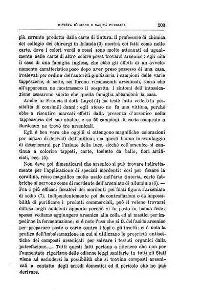 Rivista d'igiene e sanità pubblica con bollettino sanitario-amministrativo compilato sugli atti del Ministero dell'interno