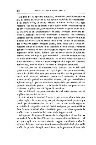 Rivista d'igiene e sanità pubblica con bollettino sanitario-amministrativo compilato sugli atti del Ministero dell'interno