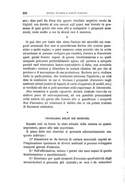 Rivista d'igiene e sanità pubblica con bollettino sanitario-amministrativo compilato sugli atti del Ministero dell'interno