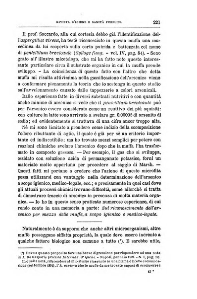 Rivista d'igiene e sanità pubblica con bollettino sanitario-amministrativo compilato sugli atti del Ministero dell'interno