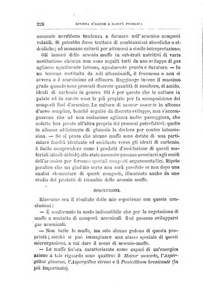 Rivista d'igiene e sanità pubblica con bollettino sanitario-amministrativo compilato sugli atti del Ministero dell'interno