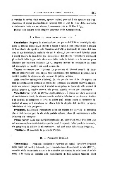 Rivista d'igiene e sanità pubblica con bollettino sanitario-amministrativo compilato sugli atti del Ministero dell'interno