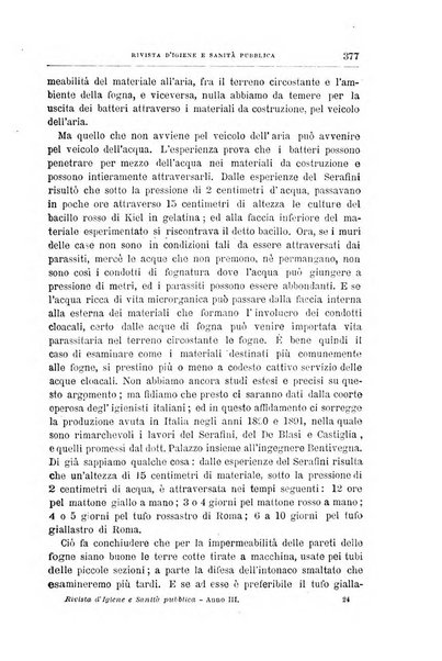 Rivista d'igiene e sanità pubblica con bollettino sanitario-amministrativo compilato sugli atti del Ministero dell'interno