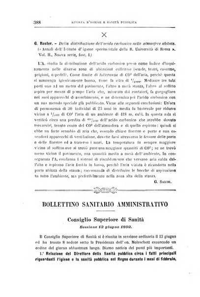 Rivista d'igiene e sanità pubblica con bollettino sanitario-amministrativo compilato sugli atti del Ministero dell'interno