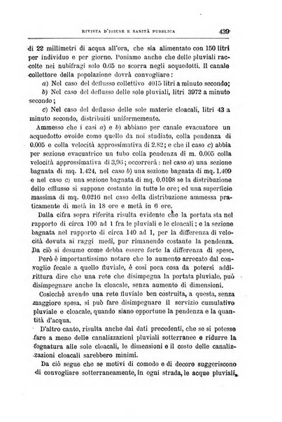 Rivista d'igiene e sanità pubblica con bollettino sanitario-amministrativo compilato sugli atti del Ministero dell'interno