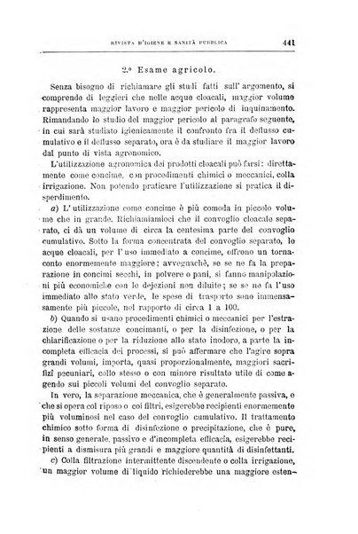 Rivista d'igiene e sanità pubblica con bollettino sanitario-amministrativo compilato sugli atti del Ministero dell'interno