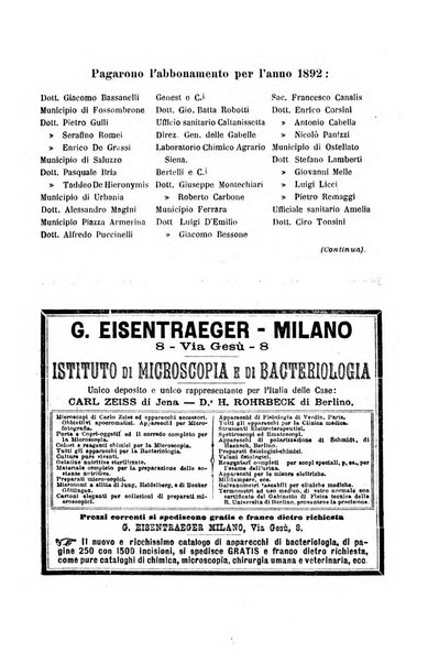 Rivista d'igiene e sanità pubblica con bollettino sanitario-amministrativo compilato sugli atti del Ministero dell'interno