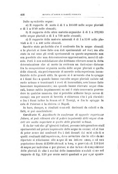 Rivista d'igiene e sanità pubblica con bollettino sanitario-amministrativo compilato sugli atti del Ministero dell'interno