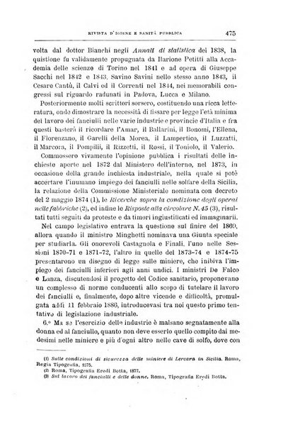 Rivista d'igiene e sanità pubblica con bollettino sanitario-amministrativo compilato sugli atti del Ministero dell'interno