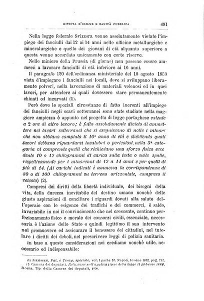 Rivista d'igiene e sanità pubblica con bollettino sanitario-amministrativo compilato sugli atti del Ministero dell'interno