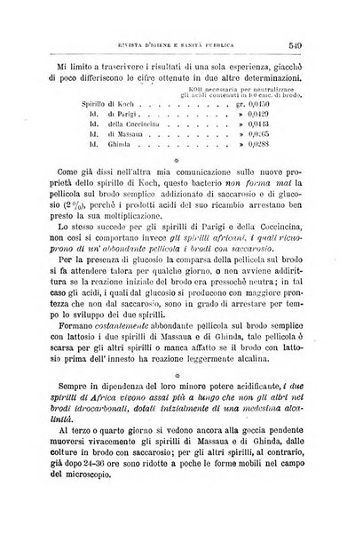 Rivista d'igiene e sanità pubblica con bollettino sanitario-amministrativo compilato sugli atti del Ministero dell'interno