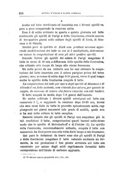 Rivista d'igiene e sanità pubblica con bollettino sanitario-amministrativo compilato sugli atti del Ministero dell'interno