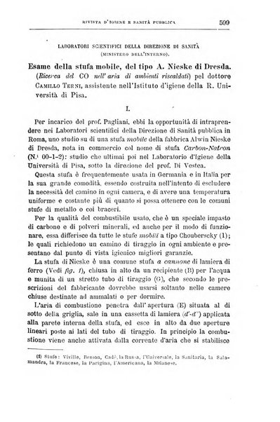 Rivista d'igiene e sanità pubblica con bollettino sanitario-amministrativo compilato sugli atti del Ministero dell'interno