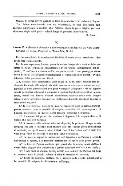 Rivista d'igiene e sanità pubblica con bollettino sanitario-amministrativo compilato sugli atti del Ministero dell'interno