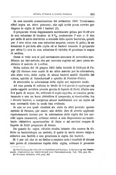 Rivista d'igiene e sanità pubblica con bollettino sanitario-amministrativo compilato sugli atti del Ministero dell'interno