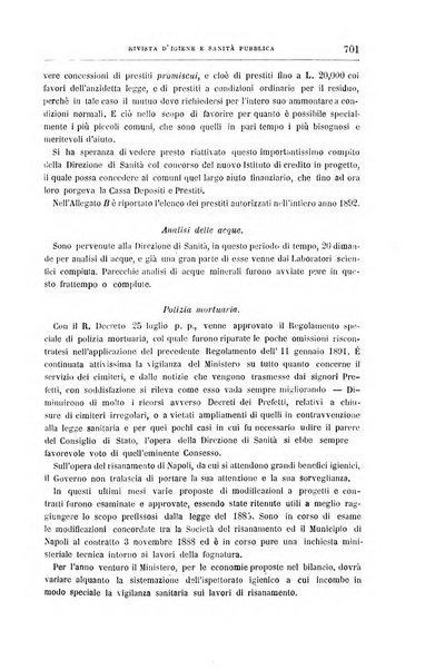 Rivista d'igiene e sanità pubblica con bollettino sanitario-amministrativo compilato sugli atti del Ministero dell'interno